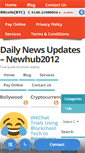 Mobile Screenshot of newhub2012.com